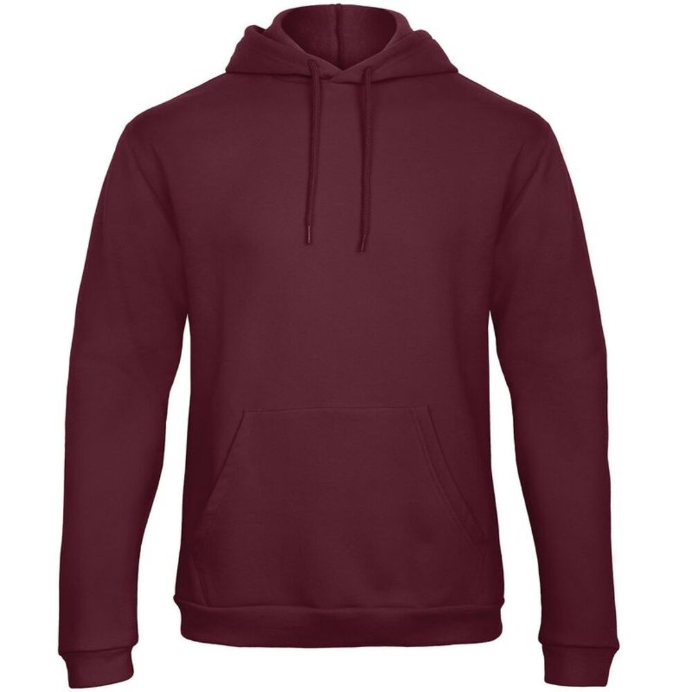 B&C Unisex Adult ID.203 50/50 Hoodie / Burgundy